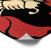 Art Nouveau Adverteren Poster van Ethel Reed (Hoek)