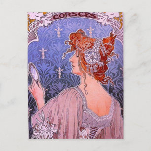 Art Nouveau Advertisement Briefkaart
