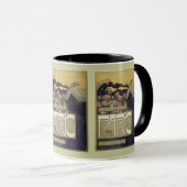 Art Nouveau ~ Aleardo Villa ~ Parijs Mok (Voorkant rechts)