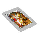 Art Nouveau Alfons Mucha Lentefestival Magneet (Rechterzijde)