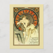 Art Nouveau Alfons Mucha, portefeuille en Briefkaart (Voorkant)