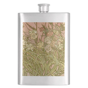 Art Nouveau Alfonse Mucha Bloem anjer bloemen Flacon