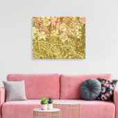 Art Nouveau Alfonse Mucha Bloemanjer bloemen Canvas Afdruk (Insitu (Woonkamer))
