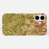 Art Nouveau Alfonse Mucha Bloemanjer bloemen Case-Mate iPhone Case (Achterkant (horizontaal))