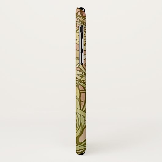 Art Nouveau Alfonse Mucha Bloemanjer bloemen Case-Mate iPhone Case (Achterkant/links)
