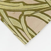 Art Nouveau Alfonse Mucha Bloemanjer bloemen Fleece Deken (Hoek)