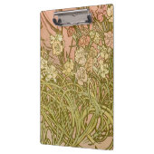 Art Nouveau Alfonse Mucha Bloemanjer bloemen Klembord (Links)