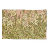 Art Nouveau Alfonse Mucha Bloemanjer bloemen Kussensloop (Achterkant)