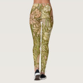 Art Nouveau Alfonse Mucha Bloemanjer bloemen Leggings (Achterkant)