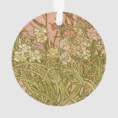 Art Nouveau Alfonse Mucha Bloemanjer bloemen Ornament (achterkant)