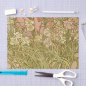 Art Nouveau Alfonse Mucha Bloemanjer bloemen Tissuepapier (Craft)