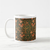 Art Nouveau All Over Patroon Koffiemok (Links)