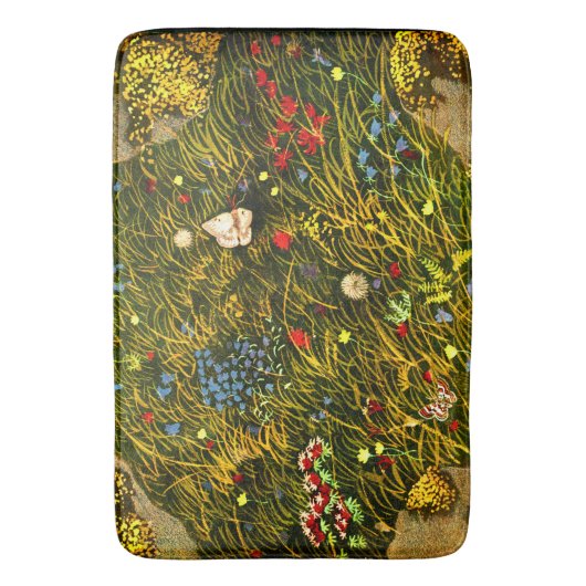 Art Nouveau Alpenweide Badmat (Voorkant Verticaal)