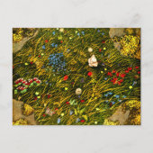 Art Nouveau Alpenweide Briefkaart (Voorkant)