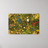 Art Nouveau Alpenweide Canvas Afdruk (Voorkant)