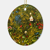 Art Nouveau Alpenweide Keramisch Ornament (Links)