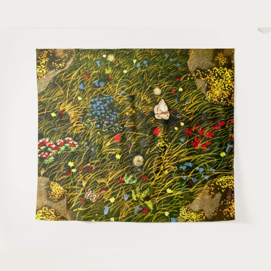 Art Nouveau Alpenweide Wandkleed (Voorkant (horizontaal))