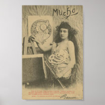 Art nouveau Alphonse mucha art model