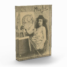 Art nouveau Alphonse mucha art women model