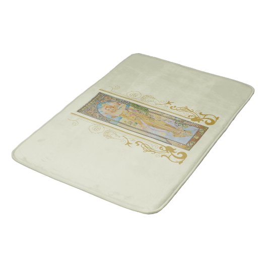 Art Nouveau Alphonse Mucha - De helderheid van de  Badmat (Gekanteld)