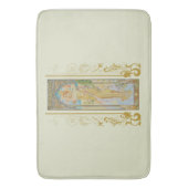 Art Nouveau Alphonse Mucha - De helderheid van de  Badmat (Voorkant Verticaal)