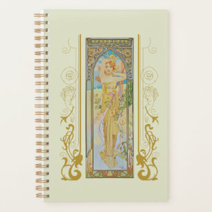 Art Nouveau Alphonse Mucha - De helderheid van de Planner
