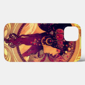 Art nouveau Alphonse Mucha Donna elegant Case-Mate iPhone Case (Achterkant (horizontaal))