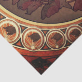 Art nouveau Alphonse Mucha elegant music muse Tissuepapier (Detail)