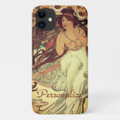 Art nouveau Alphonse Mucha elegante vrouw Case-Mate iPhone Case (Achterkant)