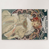  Art Nouveau Alphonse Mucha Illustratie Legpuzzel (Horizontaal)