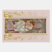 Art Nouveau Alphonse Mucha Inpakpapier Vel (Voorkant 2)