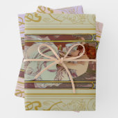 Art Nouveau Alphonse Mucha Inpakpapier Vel (In situ)