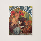  Art Nouveau Alphonse Mucha Legpuzzel (Verticaal)