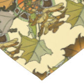Art Nouveau Alphonse Mucha Maple bladeren patroon Tafelkleed (Gekanteld)