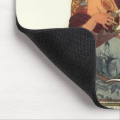  Art Nouveau Alphonse Mucha Muismat (Hoek)