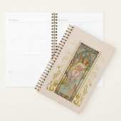 Art Nouveau Alphonse Mucha - Ochtend Ontwaken Planner (Display)