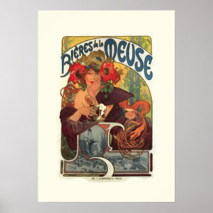 Art Nouveau Alphonse Mucha Poster