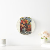  Art Nouveau Alphonse Mucha Ronde Klok (Huis)