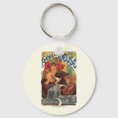 Art Nouveau Alphonse Mucha Sleutelhanger (Voorkant)
