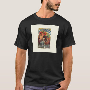  Art Nouveau Alphonse Mucha T-shirt