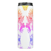 Art nouveau Alphonse Mucha Thermosbeker (Achterkant)