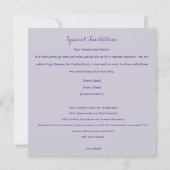 Art Nouveau Alphonse Mucha voor elke gelegenheid Kaart (Achterkant)