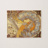 Art Nouveau Alphonse Mucha Zodiac Puzzle Legpuzzel (Horizontaal)