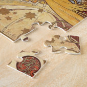 Art Nouveau Alphonse Mucha Zodiac Puzzle Legpuzzel (Zijkant)
