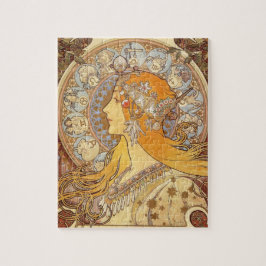 Art Nouveau Alphonse Mucha Zodiac Puzzle Legpuzzel