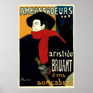Art Nouveau ambassadeurs, Toulouse Lautrec uit het Poster