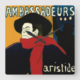 Art Nouveau ambassadeurs uit het verleden, Toulous Vierkante Klok