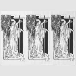 Art Nouveau Angel 15 Decoupage Tissue Paper Tissuepapier