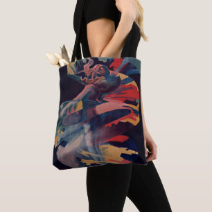 Art Nouveau antiek, Loie Fuller bij Folies Bergere Tote Bag