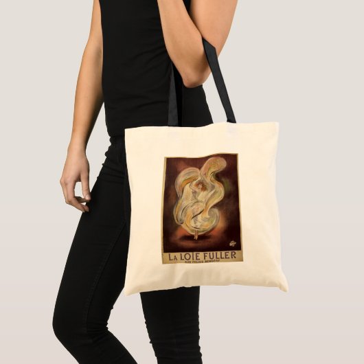 Art Nouveau-antiquiteit, La Loie Fuller moderne da Tote Bag (Voorkant (product))